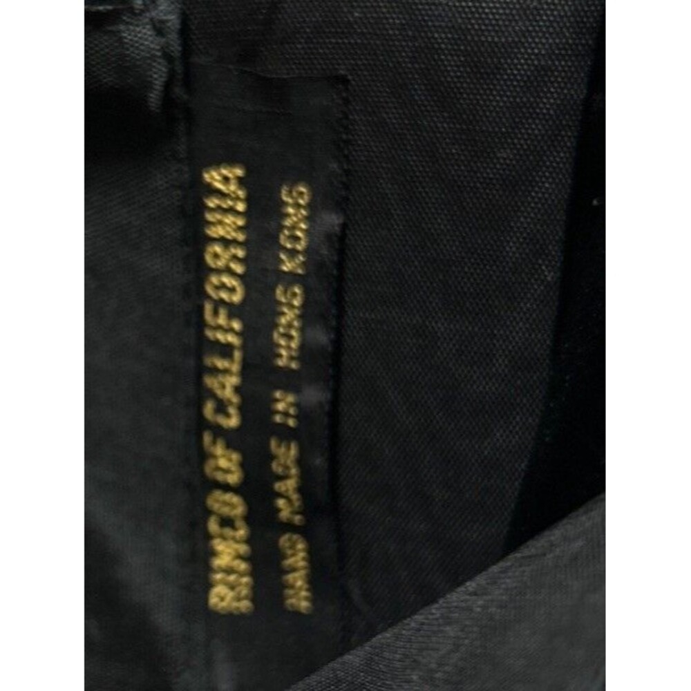 Vtg Rimco Of Cali Clutch Purse Black Beaded Sequin Satin Prom Evening Hong Kong - Picture 7 of 7